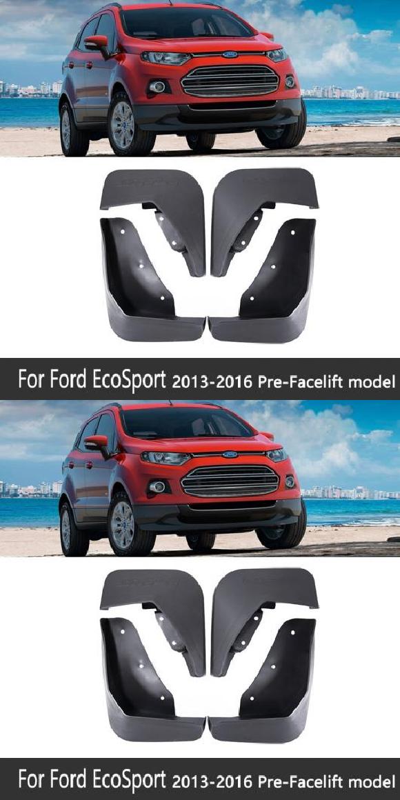マッド ガード フラップ 泥よけ 適用: フォード/FORD エコスポーツ 2 MK2 2013~2020 2014 2015 2016 2017 2018 2019 適用: フェイスリフト・適用: フェイスリフト モデル AL-NN-2059 AL Exterior parts cars|オートパーツエージェンシー