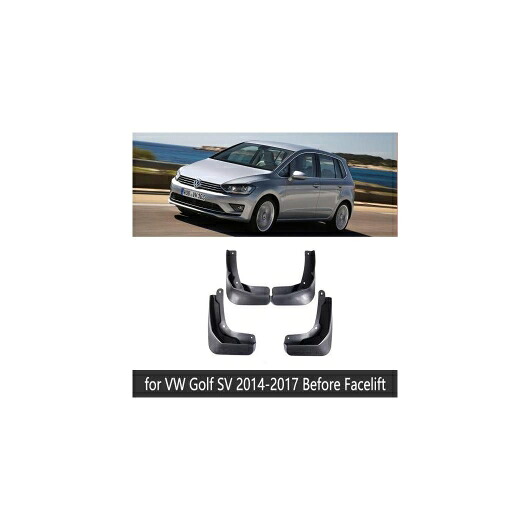 マッド ガード フラップ 泥よけ 適用: フォルクスワーゲン/VOLKSWAGEN VW ゴルフ スポーツバン SV 2014～2019 MK7 2014～2019 2015 2016 2017 2018 適用: フェイスリフト AL-NN-1976 AL Exterior parts for cars