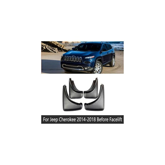 マッド ガード フラップ 泥よけ 適用: ジープ/JEEP チェロキー/CHEROKEE KL 2014～2020 2015 2016 2017 2018 2019 5世代 適用: フェイスリフト AL-NN-2015 AL Exterior parts for cars