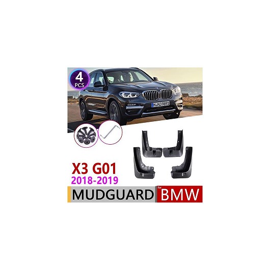 マッド ガード フラップ 泥よけ 4ピース 適用:  X3 G01 2018～2019 フロント リア AL-NN-1974 AL Exterior parts for cars