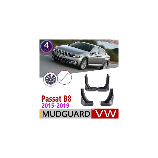 マッド ガード フラップ 泥よけ 4ピース 適用: フォルクスワーゲン/VOLKSWAGEN VW パサート B8 2015～2019 2016 2017 2018 AL-NN-1977 AL Exterior parts for cars