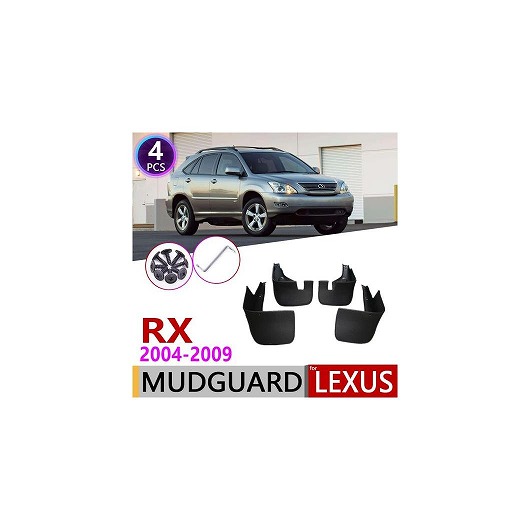 マッド ガード フラップ 泥よけ 適用: レクサス RX RX300 RX330 RX350 RX400H 2004～2009 2005 2006 2007 2008 AL-NN-2002 AL Exterior parts for cars