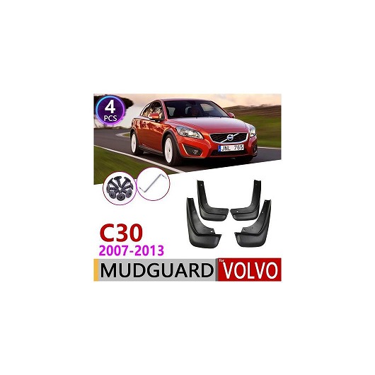 マッド ガード フラップ 泥よけ フロント リア 適用: ボルボ/VOLVO C30 2007~2013 2008 2009 2010 2011 2012 AL-NN-2008 AL Exterior parts for cars|オートパーツエージェンシー