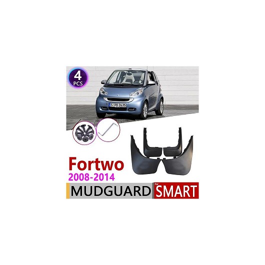 マッド ガード フラップ 泥よけ 適用: スマート フォーツー用 W451 451 2008～2014 2009 2010 2011 2012 2013 2014 2ND AL-NN-2042 AL Exterior parts for cars