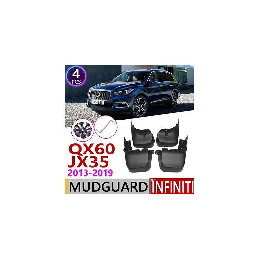 マッド ガード フラップ 泥よけ 適用: インフィニティ/INFINITI JX35 QX60 2013~2019 2014 2015 2016 2017 2018 AL-NN-2114 AL Exterior parts for cars|オートパーツエージェンシー