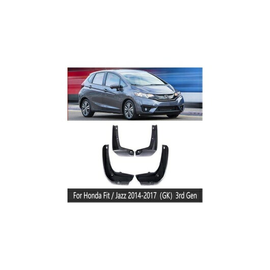 マッド ガード フラップ 泥よけ 適用: ホンダ フィット ジャズ GD GE GK 2004～2019 2005 2010 2015 2016 2017 2018 2014-2017 GK AL-NN-2241 AL Exterior parts for cars 13,673円