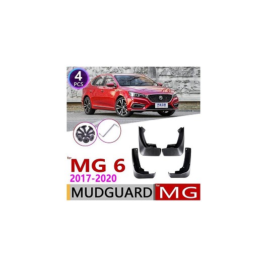 マッド ガード フラップ 泥よけ 4ピース 適用: MG 6 MG6 2017～2020 フロント リア 第2世代 2018 2019 AL-NN-2143 AL Exterior parts for cars