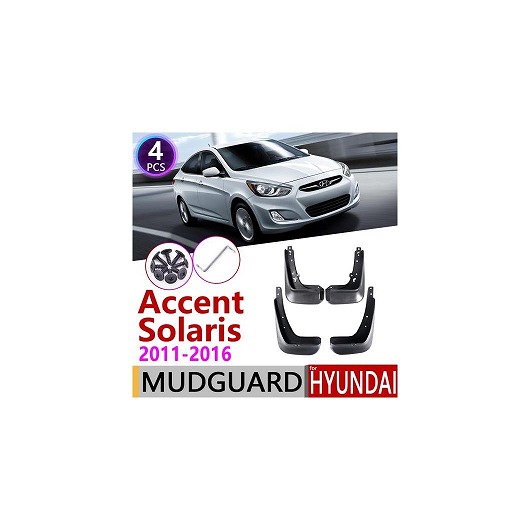 マッド ガード フラップ 泥よけ 適用: ヒュンダイ/現代/HYUNDAI アクセント ソラリス RB 2011～2016 2012 2013 2014 2015 AL-NN-2153 AL Exterior parts for cars