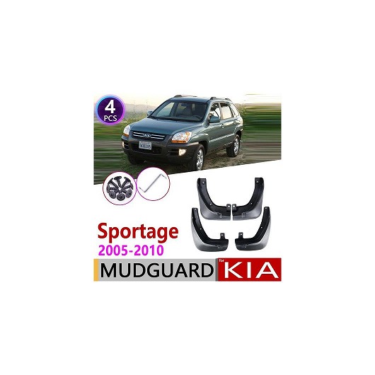 マッド ガード フラップ 泥よけ フロント リア 適用: 起亜 スポーテージ KM 2005 2006 2007 2008 2009 2010 AL-NN-2164 AL Exterior parts for cars