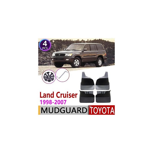 マッド ガード フラップ 泥よけ 適用: トヨタ ランドクルーザー LC100 FJ100 1998～2007 1999 2000 2001 AL-NN-2197 AL Exterior parts for cars