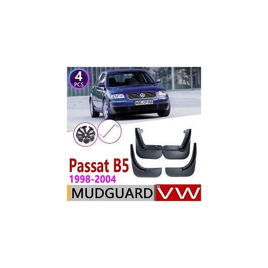 マッド ガード フラップ 泥よけ 適用: フォルクスワーゲン/VOLKSWAGEN VW パサート B5 B5.5 1998 1999 2000 2001 2002 2003 2004 AL-NN-2260 AL Exterior parts for cars