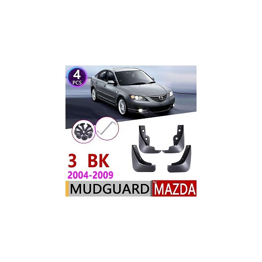 マッド ガード フラップ 泥よけ 適用: MAZDA3 BK セダン サルーン 2004 2005 2006 2007 2008 2009 AL-NN-2267 AL Exterior parts for cars｜オートパーツエージェンシー