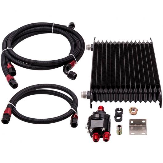 15 列 エンジン サーモスタット アダプタ 10 AN オイル クーラー アダプタ+オイル ライン キット AL-NN-2938 AL Car parts|オートパーツエージェンシー