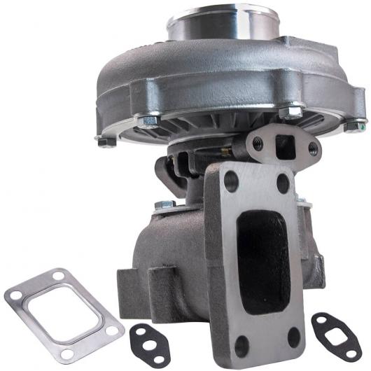 ターボ T3T4 T04E T3 コンプレッサー A/R .50 タービン A/R. 63 オイル 冷却 5 ボルト フランジ AL-NN-3483 AL Car parts
