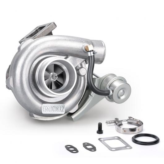 T04E T3/T4 .63A/R ターボ ターボチャージャー コンプレッサー 420+HP 内側 ウェイストゲート V-バンド ユニバーサル 適用: オール 4 6 シリンダー エンジン ハイブリッド AL-NN-3738 AL Car parts｜オートパーツエージェンシー 58,596円