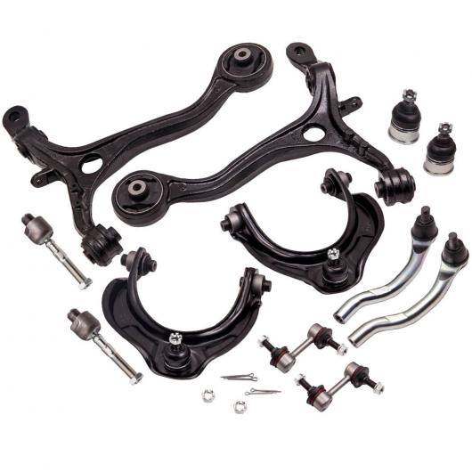 12 ピース フロント アッパー ロワー コントロールアーム アセンブリ 適用: ホンダ アコード 2008-2012 K641112 AL-NN-4368 AL Car parts