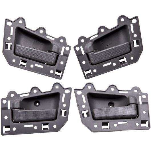 4ピース インナー インサイド インテリア ドア ハンドル ハウジング 適用: ジープ/JEEP グランド チェロキー/CHEROKEE 2005 2006 2007 2008 2009 2010 2011 AL-NN-4954 AL Car parts｜オートパーツエージェンシー