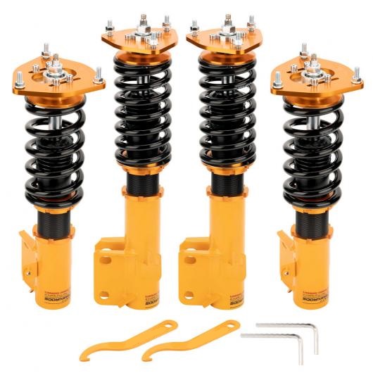 24段階 調整可能 ダンパー コイルオーバー 適用: スバル WRX GC8 93-01 レーシング コイルオーバー AL-NN-5244 AL Car parts|オートパーツエージェンシー