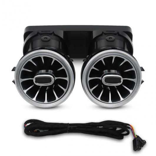 8/64カラー ライト LED ベント 適用: メルセデス・ベンツ Gクラス AMG W463 W464 G63 G550 G500 タービン シャープ 通気口 ノズル リア ベント AL-NN-5562 AL Car light｜オートパーツエージェンシー 43,326円
