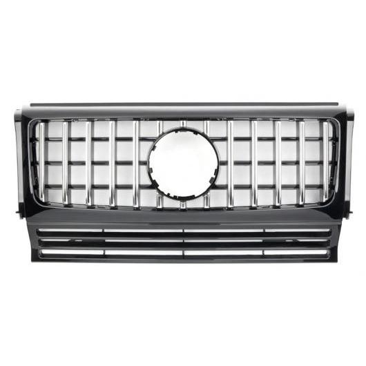 適用: メルセデス・ベンツ Gクラス W463 G500 G63 G65 G800 1990-2018 エンブレム フロント レーシング グリル スタイル A AL-NN-5581 AL Exterior parts for cars｜オートパーツエージェンシー
