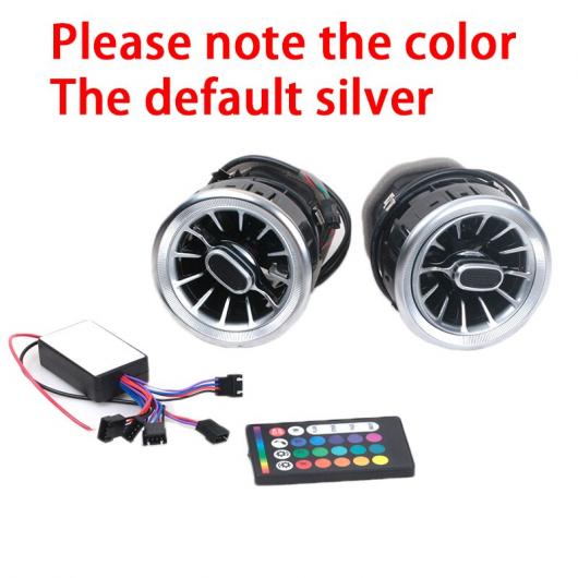 1/2/4ピース LED フロント ダッシュボード AC エア コンディション 吹き出し口 ベント ターボ インテリア トリム 適用: メルセデス・ベンツ V クラス W447 VITO V250 2ピース スイッチ AL-NN-6038 AL Car parts