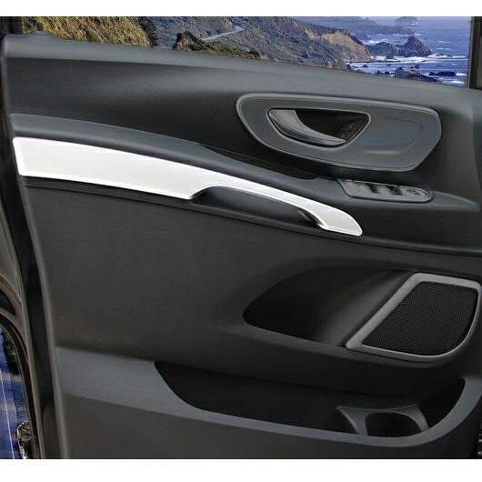 マット インテリア キット 適用: メルセデス・ベンツ VITO W447 2014-2019 ダッシュボード/カップホルダー/エア/ハンドル カバー トリム パーツ F 2ピース AL-NN-6046 AL Interior parts for cars