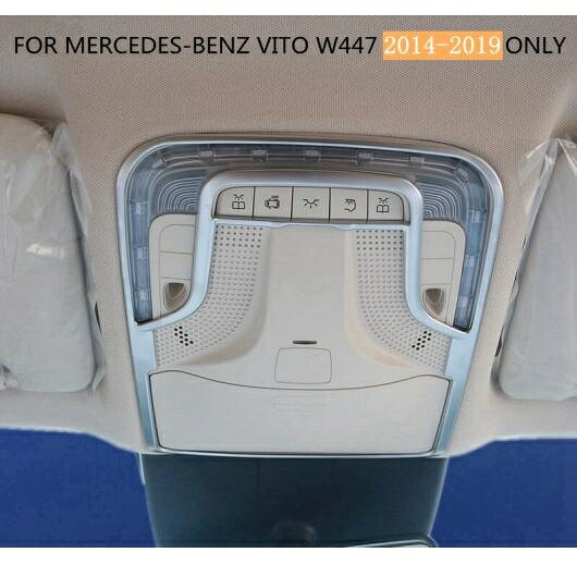 マット インテリア キット 適用: メルセデス・ベンツ VITO W447 2014-2019 ダッシュボード/カップホルダー/エア/ハンドル カバー トリム パーツ C 1ピース AL-NN-6046 AL Interior parts for cars