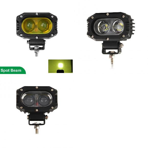 1ピース LED ヘッドライト 適用: オートバイ トラック トラクター トレーラー SUV ATV オフ-ロード LED ワーク ライト 12V 24V フォグランプ 12D イエロー S～12D ホワイト S AL-NN-6177 AL Car light