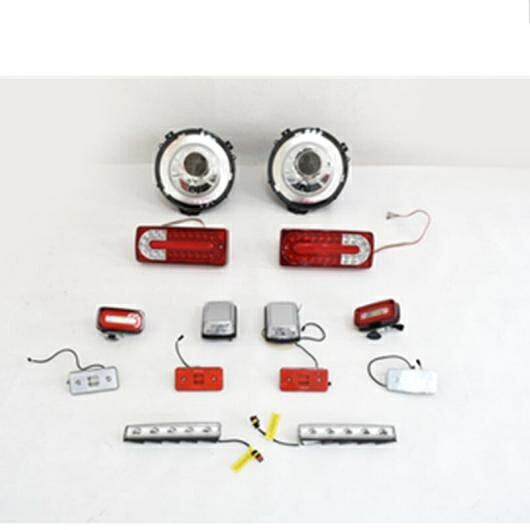 G クラス ランプ 適用: W463 G65 G63 G550 G500 G350 LED ライト 適用: G ワゴン ヘッドライト テール ライト チューニング ライト バンパー ライト AL-NN-6290 AL Car light｜オートパーツエージェンシー