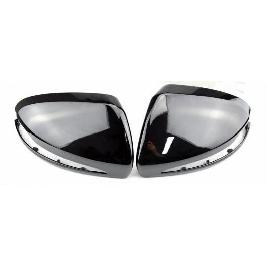 ブラック サイド ミラー キャップ 適用: メルセデス・ベンツ W205 W222 W213 W238 X205 X253 C217 W463 C253 W253 カバー C S GLC E G クラス AMG リプレース ブラック 1 ペア AL-NN-8160 AL Exterior parts for cars