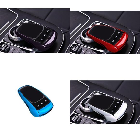 適用: メルセデス・ベンツ C E GLC GLS G V クラス W205 W213 X253 TPU センター コントロール マウス スクリーン プロテクター カバー ブラック～シルバー AL-NN-8463 AL Interior parts for cars