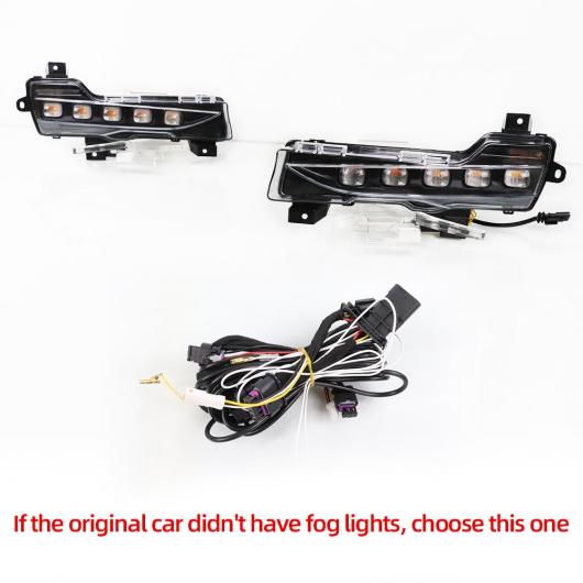 2ピース DRL デイタイム ランニング ライト 適用: テスラ/TESLA モデル 3 2017 2018 2019 2020 2021 LED デイライト フォグランプ ウインカー オプション A AL-OO-1038 AL Car light