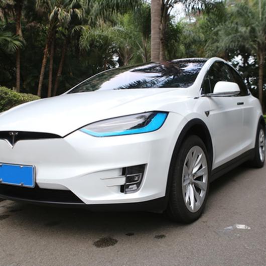 ALテスラ/TESLAテスラ/TESLAモデルX/Sデイタイムランニングライト色フィルムアイブローランプヘッドライトフィルムキズ防止モデルXブラック・モデルSブラックAL-OO-1086
