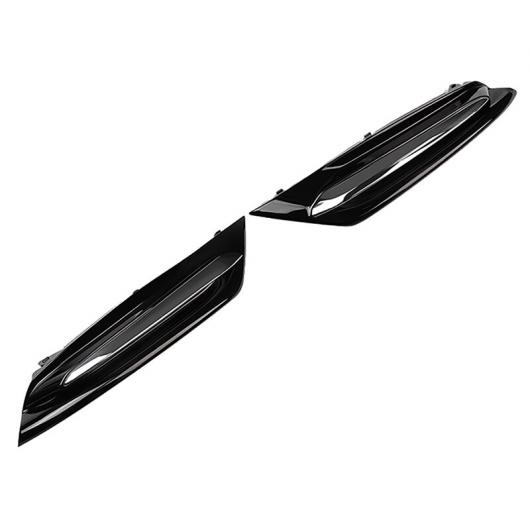 2ピース フロント バンパー フォグライト グリル カバー クローム トリム 適用: 2020 MAZDA3 アクセラ ブラック AL-NN-8796 AL Exterior parts for cars