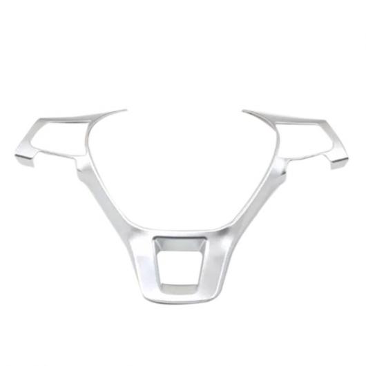 インテリア ABS ステアリング ホイール カバー 装飾 トリム 適用: ティグアン L 2017-スタイリング シルバー AL-NN-8829 AL Car parts