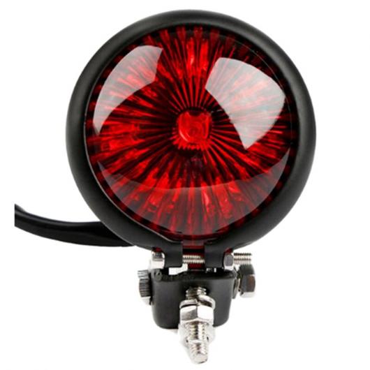 レッド 12V LED ブラック 調整可能 カフェ レーサー スタイル ストップ テールライト オートバイ モーターバイク ブレーキ リア ランプ テールライト 適用: ハーレー クーペ レッド AL-NN-9178 AL Car parts