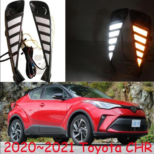 バンパー ヘッドライト CH R CH-R CHR デイタイム ライト 2020-2021 DRL LED ヘッドランプ フォグ ホワイト イエロー トヨタ CHR 2020-2021 AL-OO-0044 AL Car light|オートパーツエージェンシー