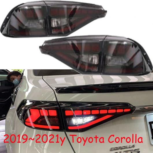 バンパー テールライト 適用: TAYOTA カローラ アルティス 2019-2021 LED テールランプ リア ライト フォグ 1セット テールライト トヨタ カローラ 2019-2021 AL-OO-0286 AL Car light