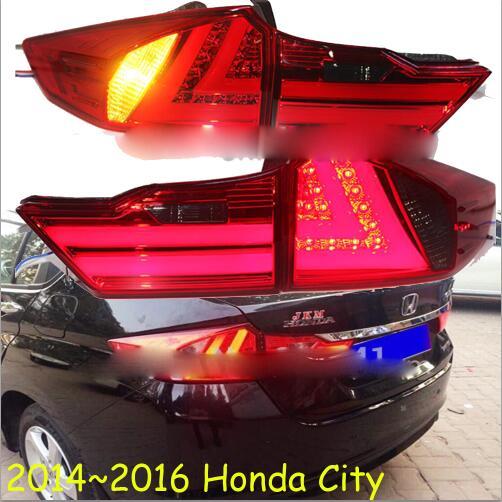 2ピース バンパー ランプ 適用: シティ ヘッドライト 2014 2015 2016 ヘッド LED DRL フロント ライト BI-キセノン レンズ キセノン 2ピース テールライト ホンダ シティ 2008-2012 AL-OO-0324 AL Car light