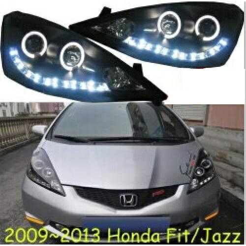 適用: ジャズ フィット DRL2009 2010 2011 2012 2ピース バンパー ランプ ヘッドライト HID キセノン ヘッド BI-キセノン モデル2 ホンダ フィット ジャズ 2009-2012 ホワイト DRL AL-OO-0326 AL Car light