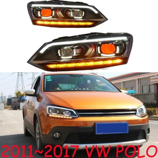 バンパー ランプ 適用: ポロ ヘッドライト 2011 2012 2013 2014 2015 2016 2017 LED テールライト DRL レンズ ダブル ビーム HID HID キセノン ヘッドライト VW ポロ 2011-2017 AL-OO-0329 AL Car light｜オートパーツエージェンシー