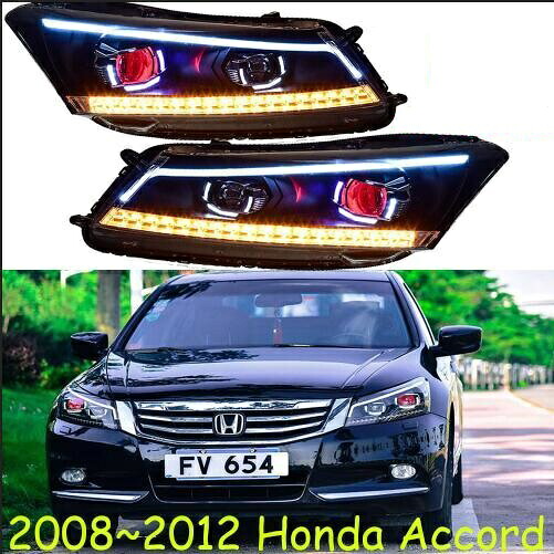 2ピース 適用: ヘッド ランプ アコード ヘッドライト スピリア 2008 2009 2010 2011 2012 2013 ライト 2ピース ヘッドライト ホンダ アコード スピリア 2008-2013 AL-OO-0343 AL Car light