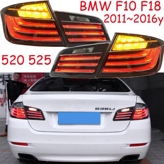 1セット 2011-2016 LED バンパー F10 テールライト F18 リア ライト 520 525 520I 525i テールランプ フォグ ブラック BMW F18 2011-2016 525～BMW F18 2011-2016 520 AL-OO-0179 AL Car light
