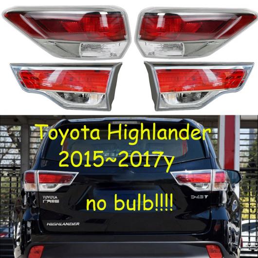 バルブなし 2015-2019 バンパー テールライト クルーガー ハイランダー リバース 1ピース 左 インナー・1ピース 右 インナー トヨタ ハイランダー 2015-2017 バルブなし AL-OO-0183 AL Car light｜オートパーツエージェンシー