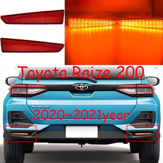 バンパー テールライト 適用: トヨタ ライズ ブレーキ 2020-2022 LED テールランプ リア ライト フォグ タイプ001 トヨタ ライズ 2020-2022 2機能・トヨタ ライズ 2020-2022 3機能 AL-OO-0305 AL Car light