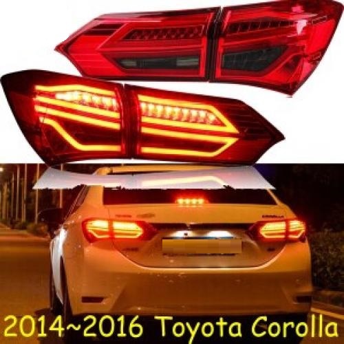 適用: カローラ ヘッドライト アルティス 2014 2015 LED テールライト DRL HID バルブ BI キセノン レンズ ハイ ロー ビーム LED テールライト トヨタ カローラ 2014-2015 AL-OO-0427 AL Car light