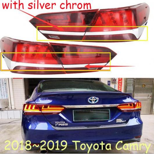 ビデオ ディスプレイ ドライビング+ブレーキ+シグナル LED リア ランプ テールライト 適用: カムリ 2017-2019 CHROM トヨタ カムリ 2017-2019 AL-OO-0545 AL Car light