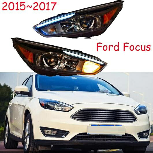 ビデオ SHOW ヘッド ランプ 適用: フォーカス ヘッドライト 2015 2012 2013 2014 年 DRL 2012-2014・2015-2017 フォード フォーカス ヘッドライトバルブなし AL-OO-0365 AL Car light