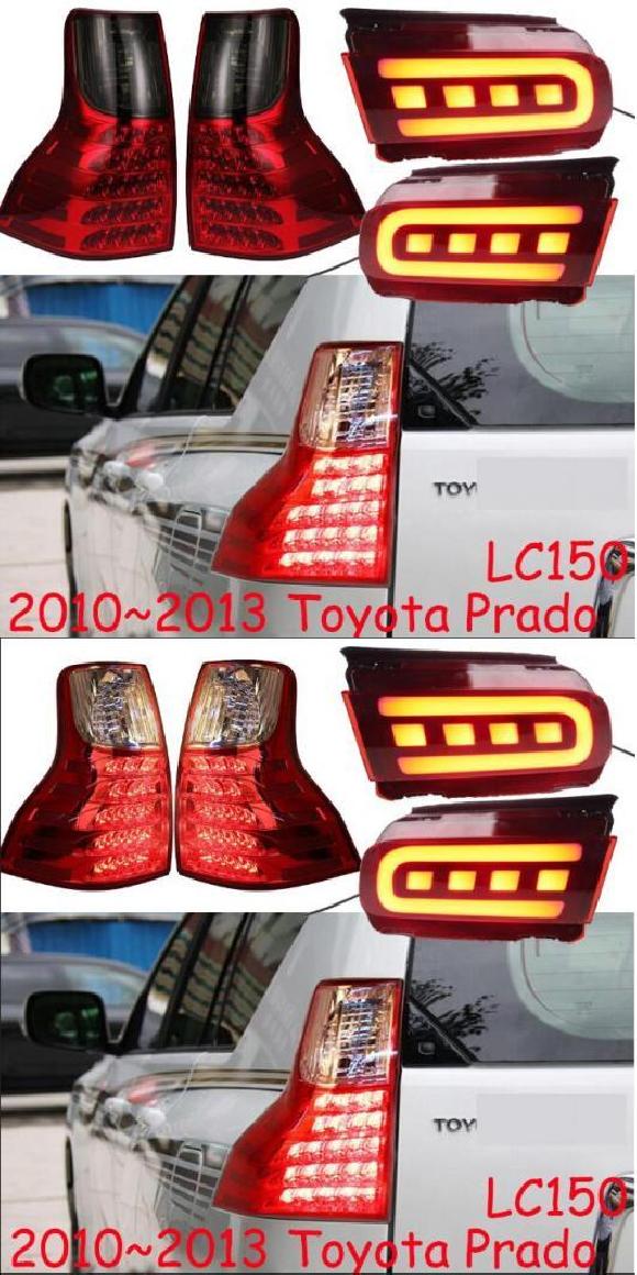 ランプ テール ライト 適用: クルーザー プラド テールライト LC150 FJ150 4ピース スモーク レッド・4ピース レッド トヨタ クルーザー プラド 2010-2013 LC150 2700 AL-OO-0510 AL Car light