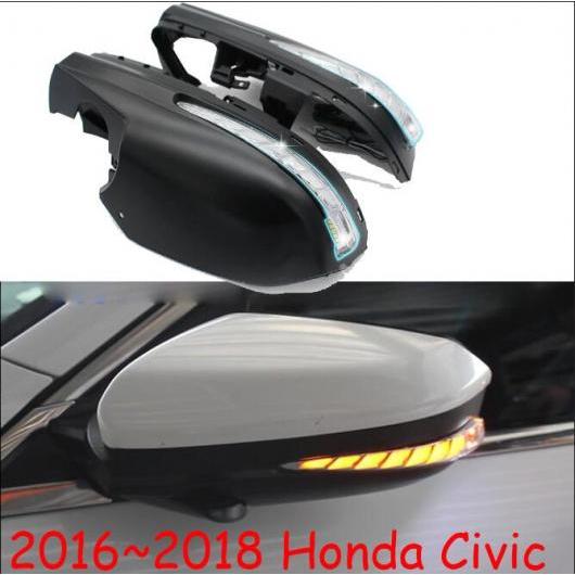ダイナミック 適用: ホンダ シビック ミラー ライト 10世代 2016 2017 2018 フォグランプ LED DRL デイタイム ダイナミック ホンダ シビック 2016-2018 LED ミラー ライト AL-OO-0588 AL Car light